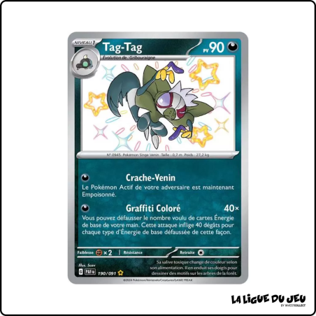 Carte Pokémon - Destinées de Paldea - Tag-Tag 190/091 (Etat: NM)
