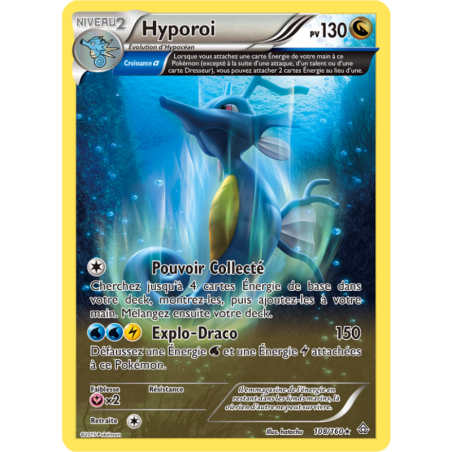 Carte Pokémon - Primo-Choc - Hyporoi 108/160 (Etat: LP)