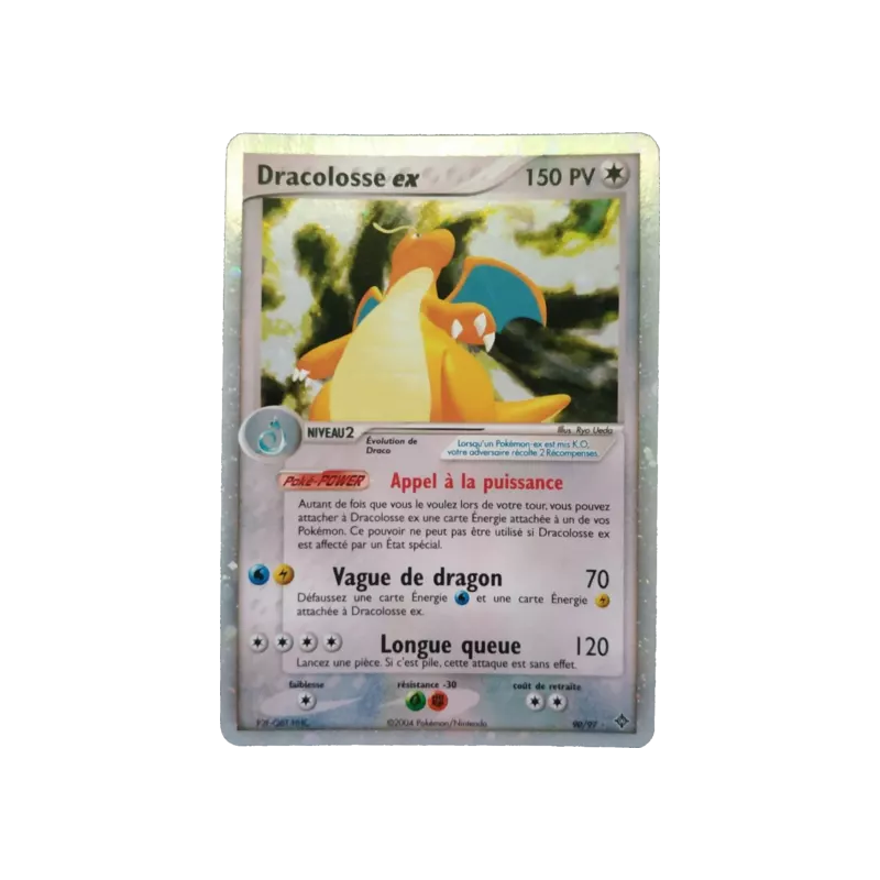 Carte Pokémon - EX Dragon - Dracolosse ex 90/97 (Etat: LP)