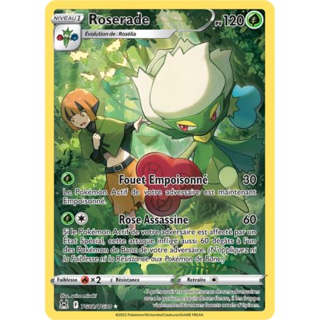 Carte Pokémon - Origine Perdue - Roserade TG02/TG30 (Etat: NM)