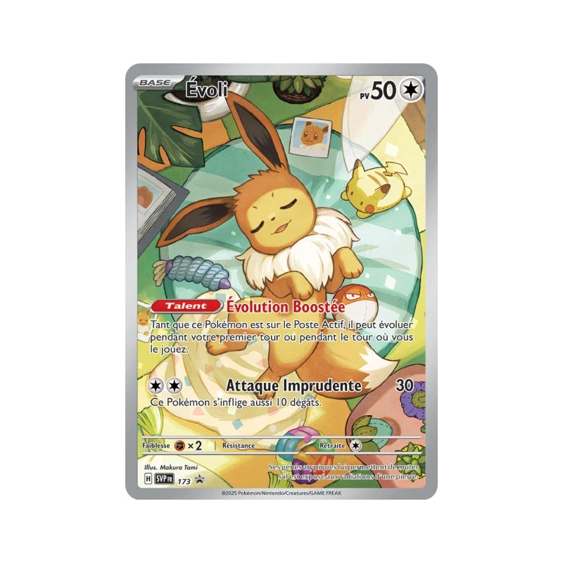 Carte Pokémon - Evoli 173  SV Black Star Promos (Etat: NM)