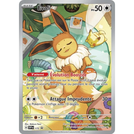 Carte Pokémon - Evoli 173  SV Black Star Promos (Etat: NM)