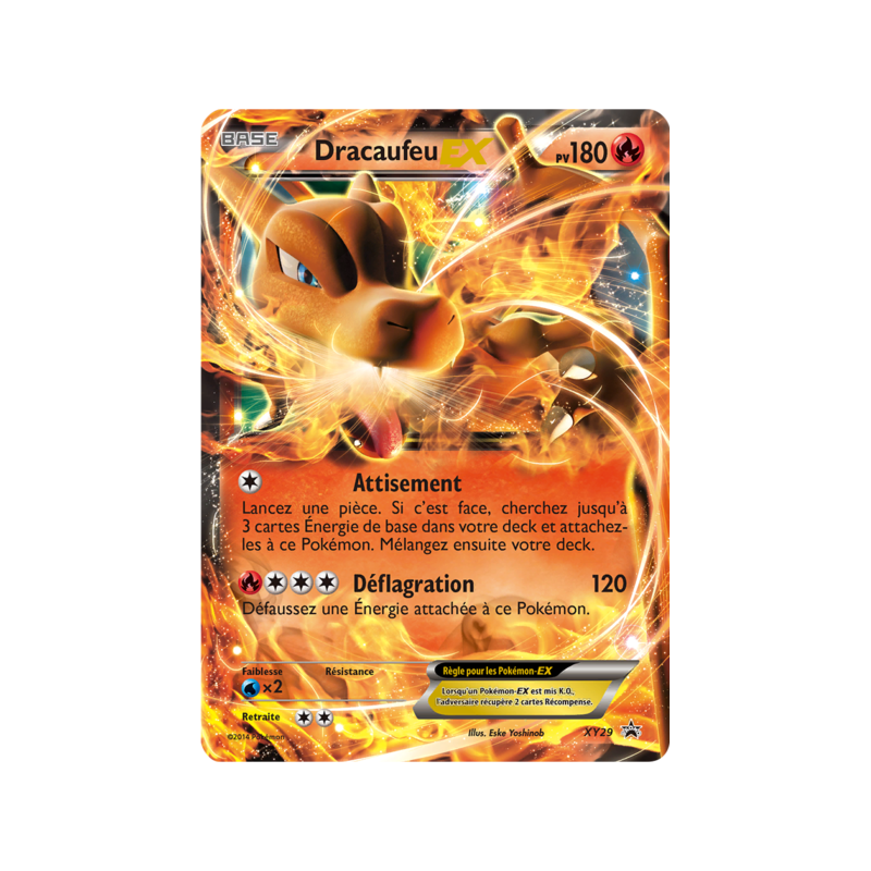 Carte Pokémon - Dracaufeu EX XY29 XY Black Star Promos (Etat: EX)