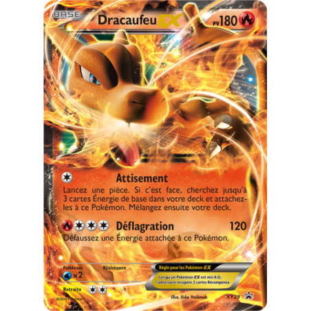 Carte Pokémon - Dracaufeu EX XY29 XY Black Star Promos (Etat: EX)