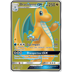Carte Pokémon -  Dracolosse GX 67/70 Majesté des Dragons (Etat: NM)