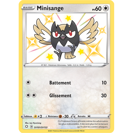 Carte Pokémon - Minisange SV101/SV122 Destinées Radieuses (Etat: NM)