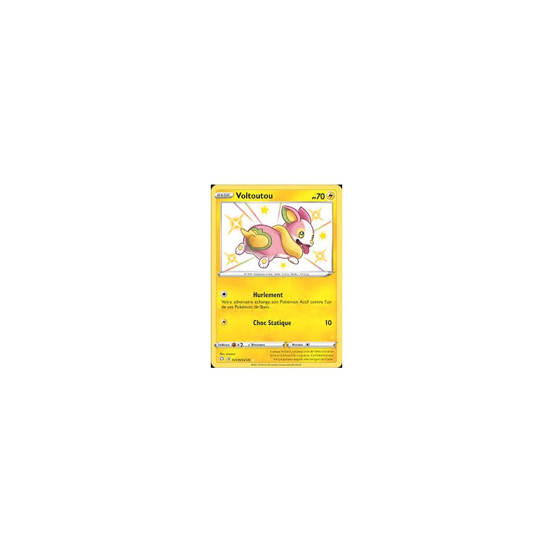 Carte Pokémon - Voltoutou sv039/sv122  Destinées Radieuses (Etat: NM)