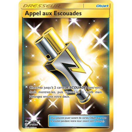 Carte Pokemon - Appel Aux Escouades 270/236 Eclipse Cosmique (Etat : NM)