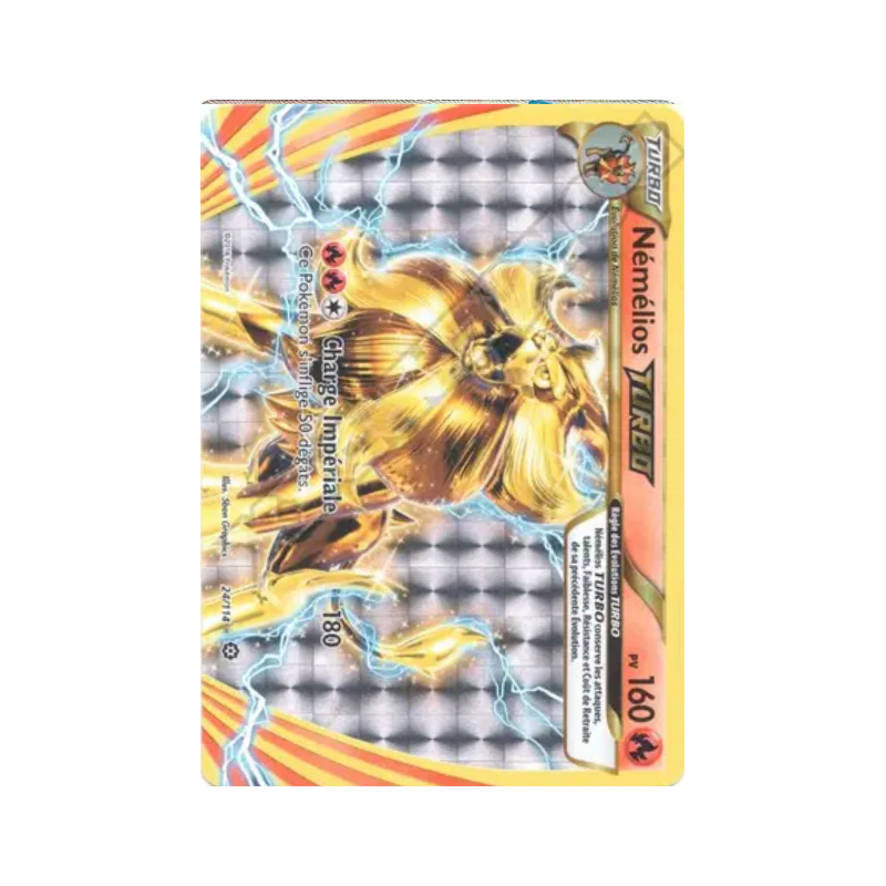 Carte Pokémon - Steam Siege - Némélios Turbo 24/114 (Etat: NM)