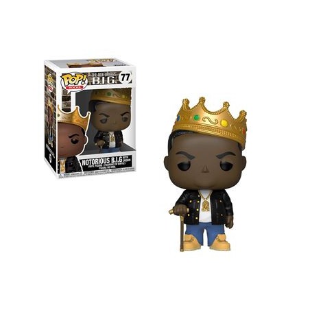 Funko POP - Notorious B.I.G. 77 – Notorious B.I.G. with Crown