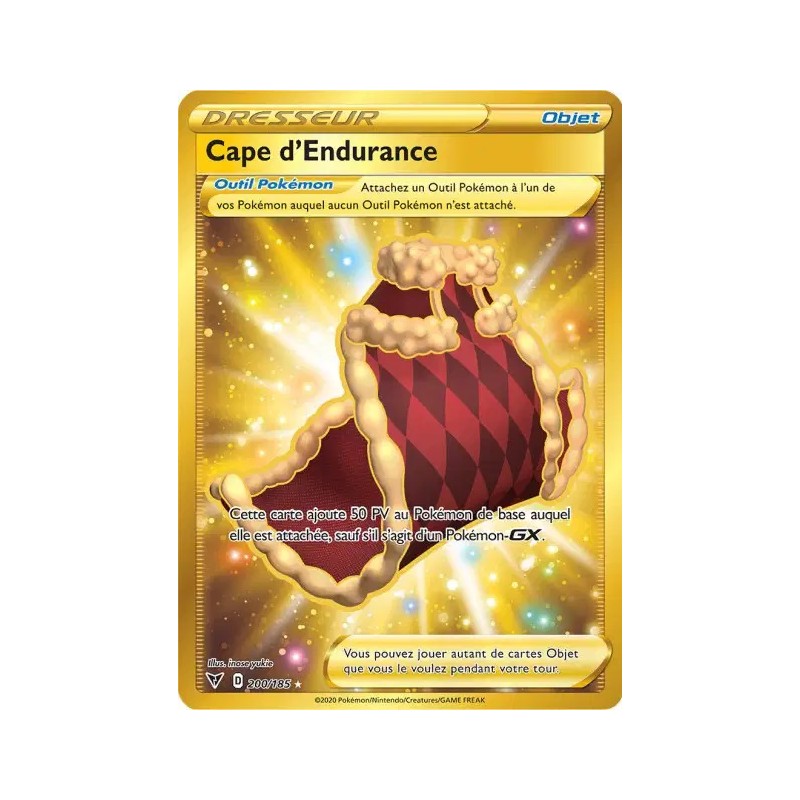 Carte Pokemon - Voltage Eclatant - Cape D'endurance 200/185 (Etat:NM)
