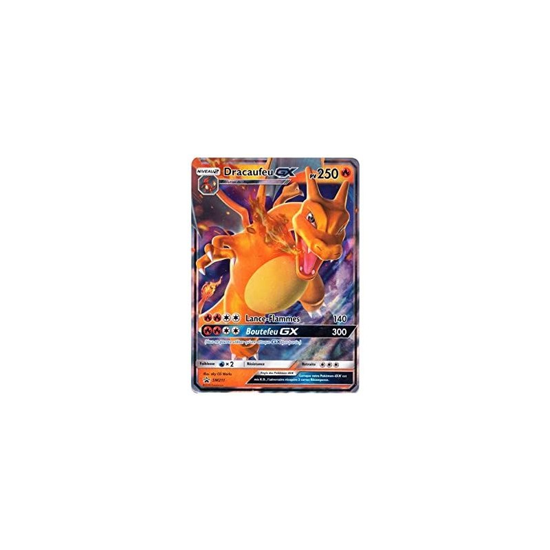 Carte Pokemon - Promo SL - Dracaufeu GX SM211 - Good - FR
