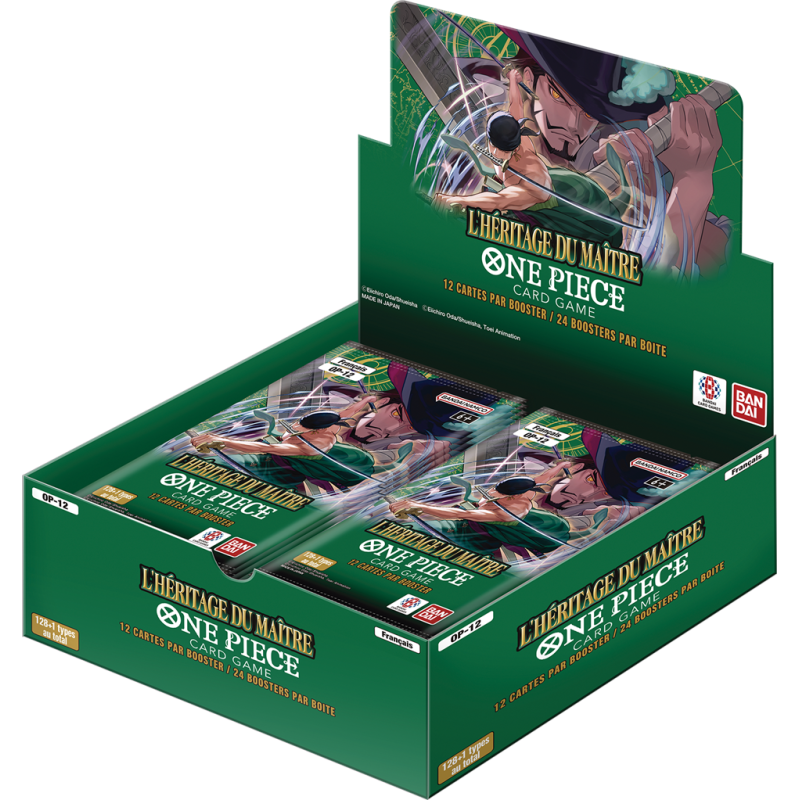 Display One piece - OP12 - L'Heritage du maitre FR (sceller)