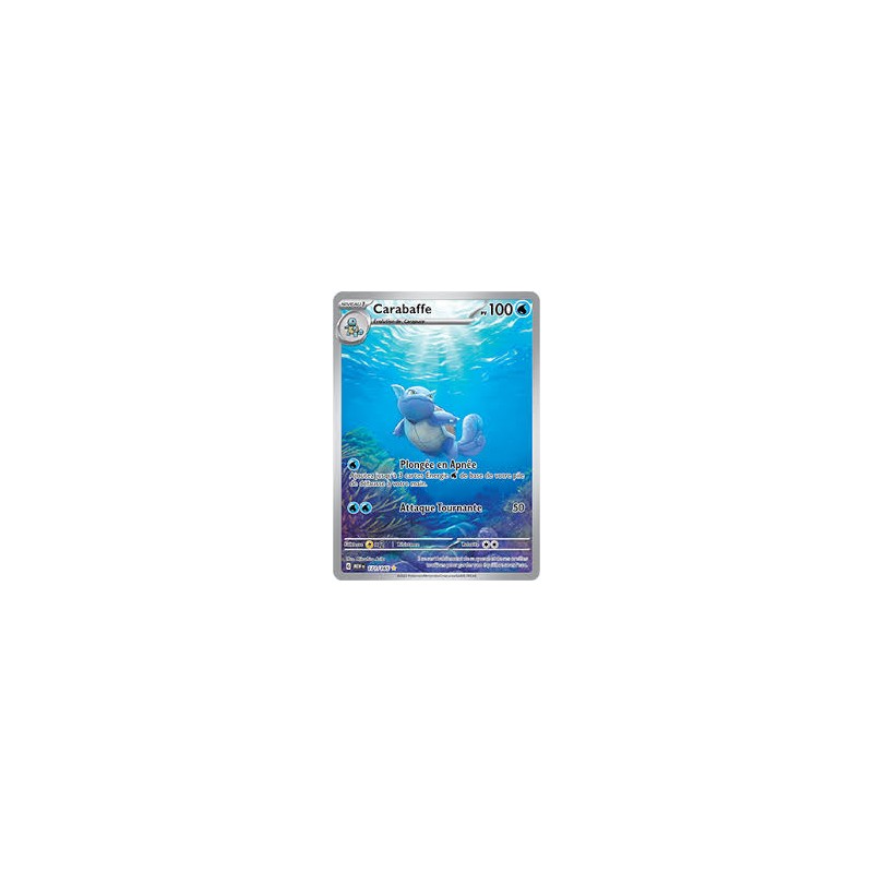 Carte Pokémon - Carabaffe - 171/165 - Écarlate & Violet -151 - GOOD - FR