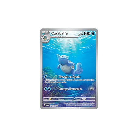 Carte Pokémon - Carabaffe - 171/165 - Écarlate & Violet -151 - GOOD - FR