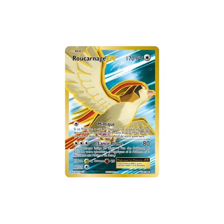 Carte Pokémon - Roucarnage EX 104/108  Évolutions (Etat: GD)
