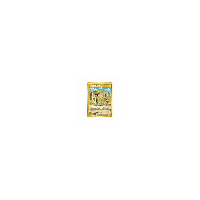 carte pokémon stade en ruines 215/196