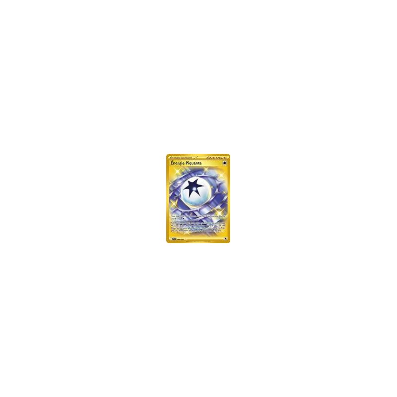 Carte Pokémon Énergie Piquante (Écarlate et Violet Aventures Ensemble 190/159)