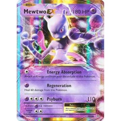 carte pokémon Mewtwo-EX...