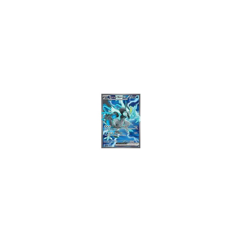 Carte Pokemon KYUREM NOIR 048/191 EX EV8 Etincelles Déferlantes