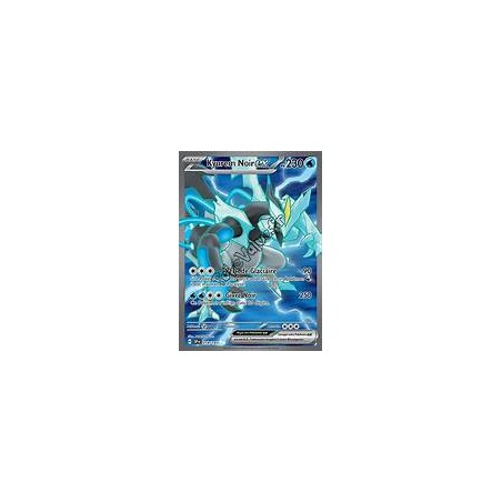 Carte Pokemon KYUREM NOIR 048/191 EX EV8 Etincelles Déferlantes