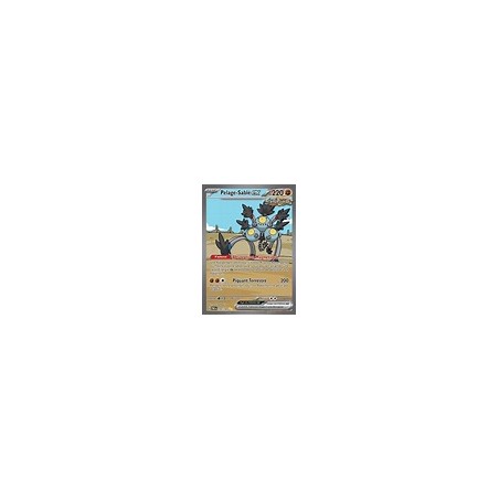 carte Pokemon Pelage-Sablé ex 250/182 Faille Paradoxe
