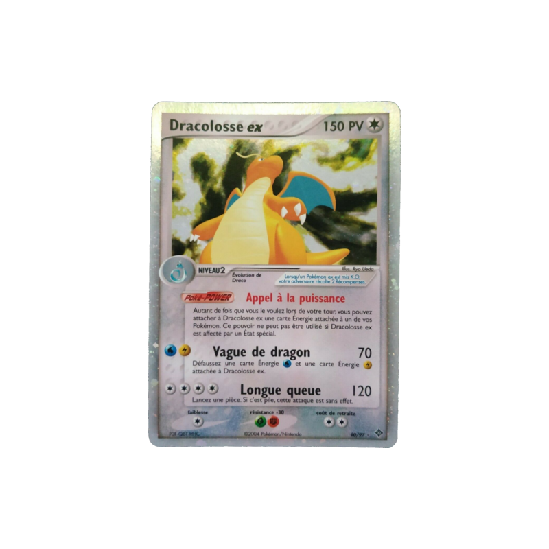 Carte Pokémon Dracolosse EX 90/97 Ex Dragon GD FR