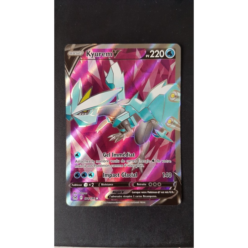 carte pokemon Kyurem V 174/196 Origine Perdue EB11