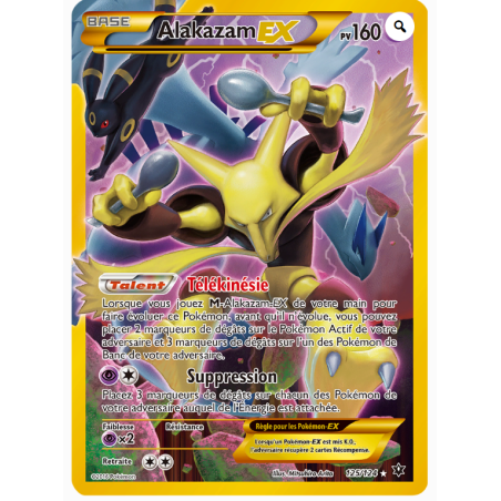 Carte Pokémon : Alakazam EX 125/124 XY Impact des Destins