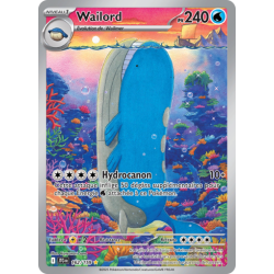 Carte Pokémon Wailord 162/159 FA EV9 Aventure Ensemble 162/159 NM FR