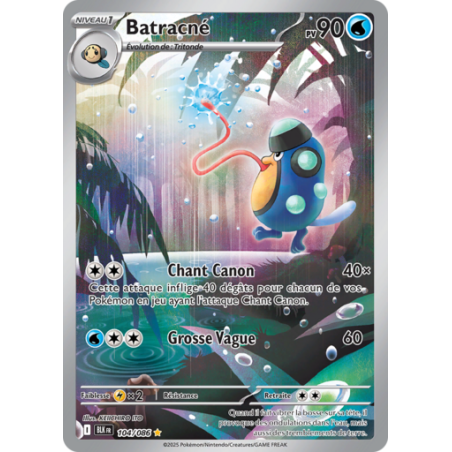 Carte Pokemon Batracné Ar 104/086 Foudre Noire EV10.5