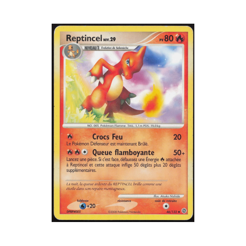 Carte Pokémon Reptincel 46/132 Merveilles Secrètes