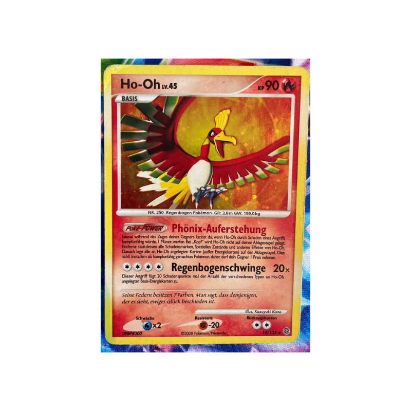 Carte Pokemon Ho-oh LV.45 Néo Révélation 300 LV.45 PL FR