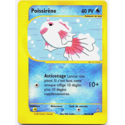 Carte Pokémon POISSIRÈNE...
