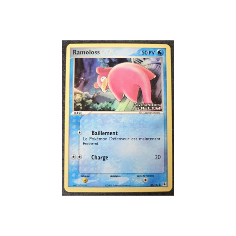 Carte Pokémon - Ramoloss Reverse 83/113 - Espèces Delta NM FR