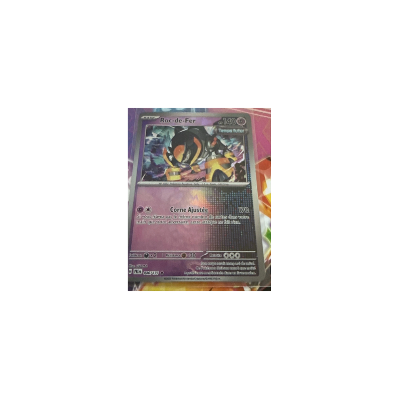 Carte Pokémon ROC-DE-FER MASTERBALL 046/131 Évolutions Prismatiques EV8.5