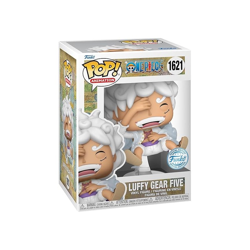 Funko Pop Animation: One Piece - Gear 5 Luffy - Collectible Vinyl Figure