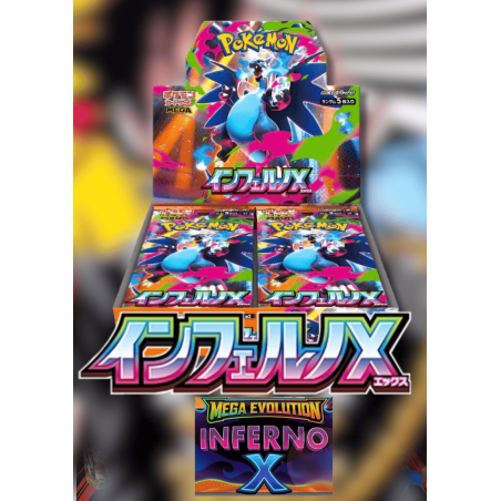 Display Pokemon - Mega Inferno X (M2) JAP