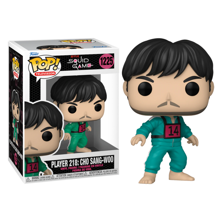 Funko POP - Squid Game 1225 – Cho Sang-Woo – Player 218