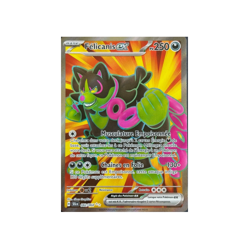 Carte Pokemon - Félicanis EX - 082/064 - EV6.5 Fable Nébuleuse NM FR