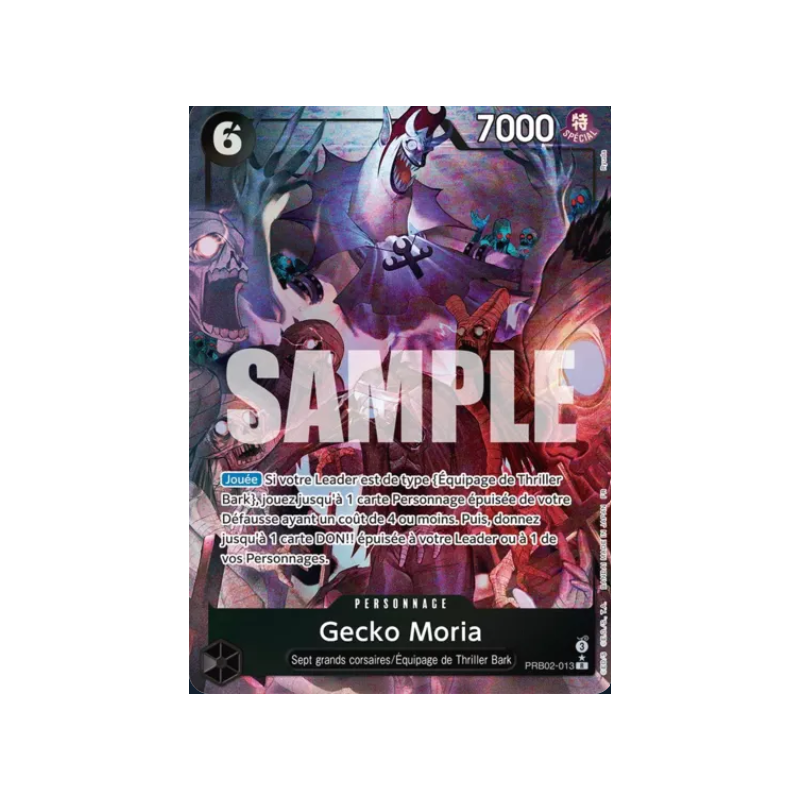 Carte One Piece - Gecko Moria (PRB02-013) (V.2)