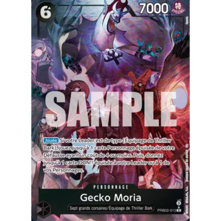 Carte One Piece - Gecko Moria (PRB02-013) (V.2)
