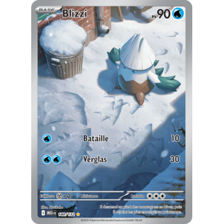 Carte Pokemon Blizzi - 140/132 - ME01Méga Evolution - NM FR