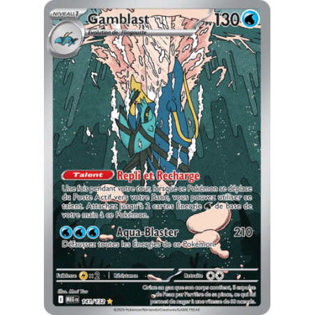 Carte Pokemon Gamblast - 141/132 - ME01Méga Evolution - NM FR
