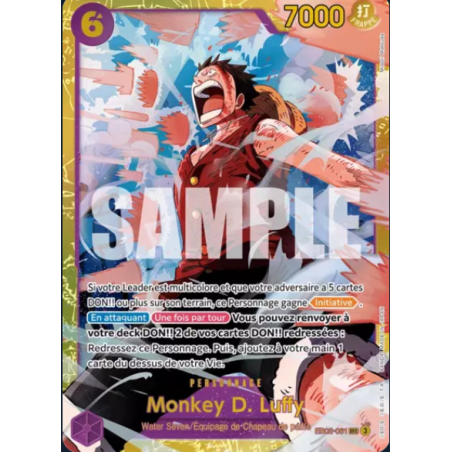 Carte One Piece - Monkey D. Luffy - (EB02-061) - (V.1)