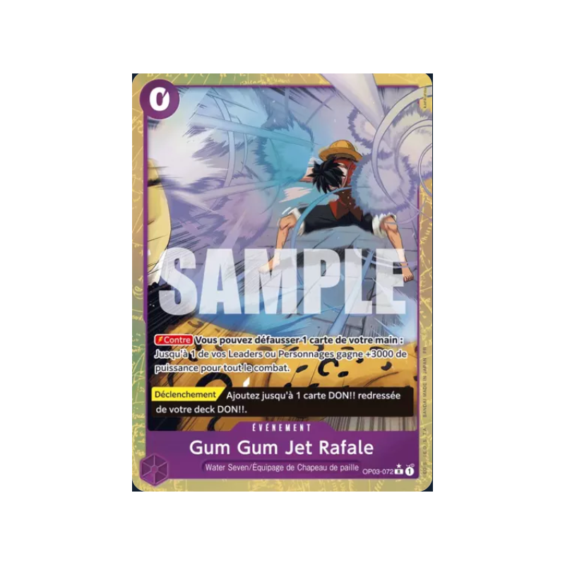 Carte One Piece - Monkey D. Luffy - (OP03-072) - (V.1)