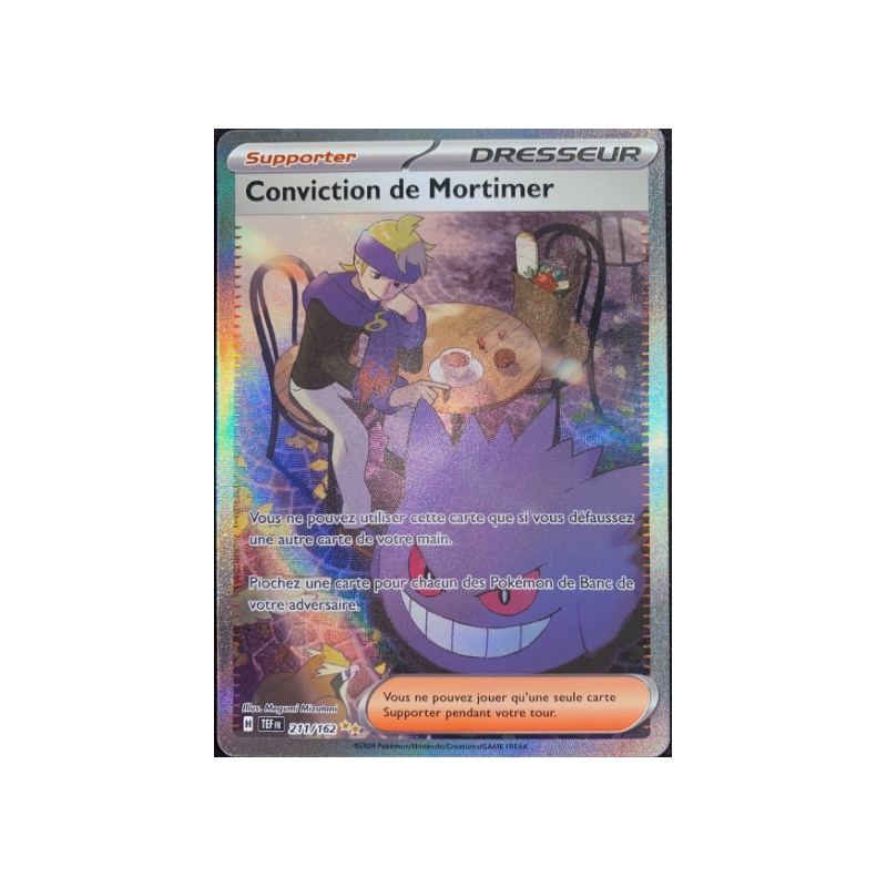 Carte Pokemon - Conviction de Mortimer - 211/162 EV05 - Forces Temporelles - NM FR