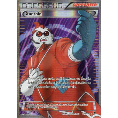 Carte Pokémon - Xanthin 119/119 - XY Vigueur Spectrale - NM FR