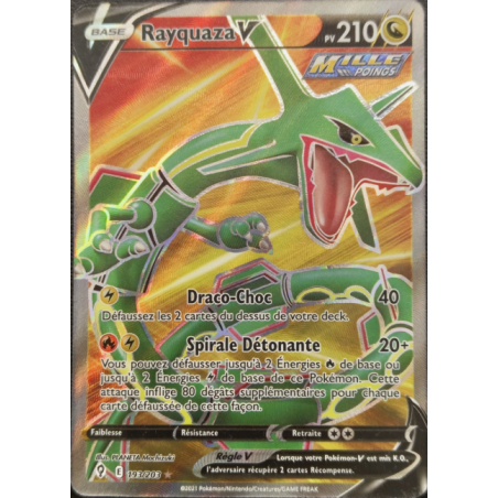 Carte Pokémon - Rayquaza V - 193/203 - EB7 Evolution Céleste - NM FR