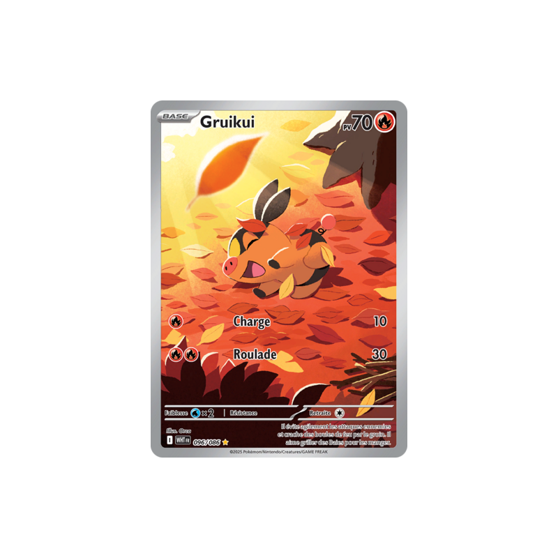 Carte Pokemon - Gruikui - 096/086 - EV10.5 Flamme Blanche NM FR